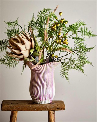 Floral Vase - Rosa